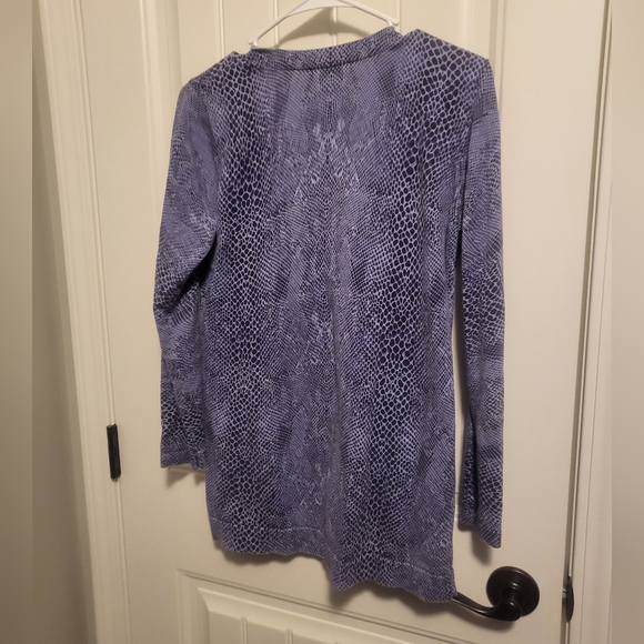 Isaac Mizrahi, S, blue snakeskin - Picture 2 of 3